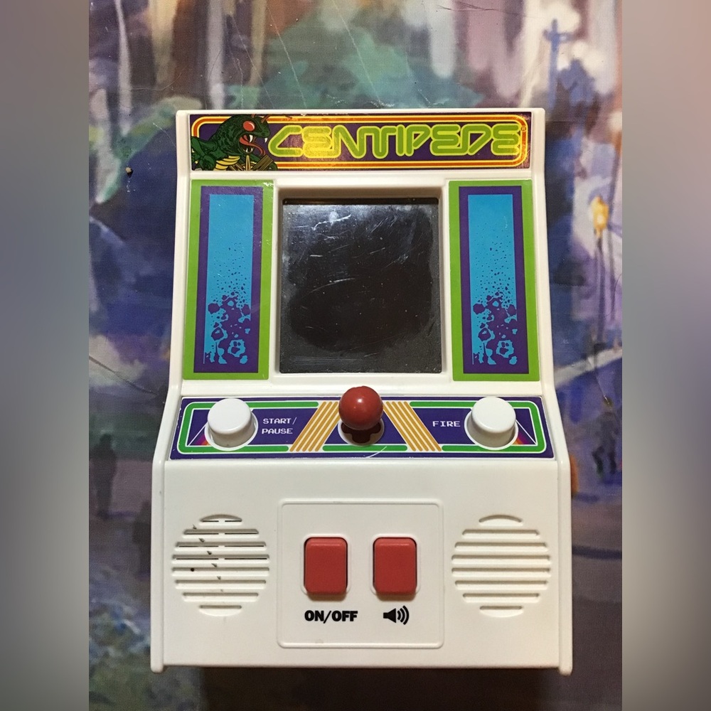 Vintage centipede 1981 Atari electronic handheld arcade game